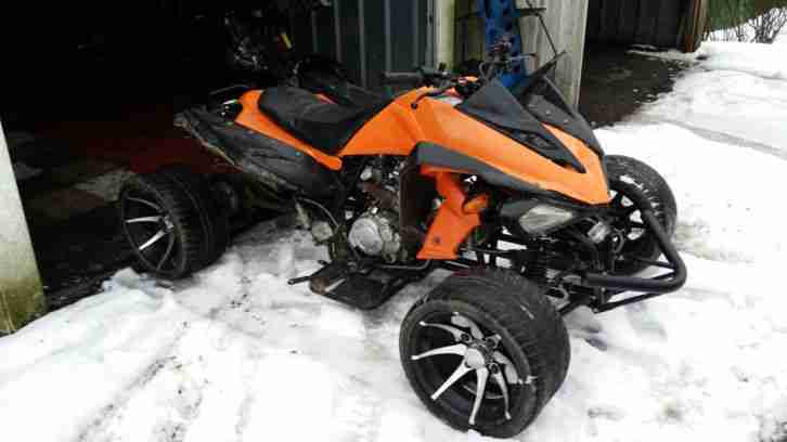 250ccm Haili Quad ohne Tüv mit vielen neu teilen
