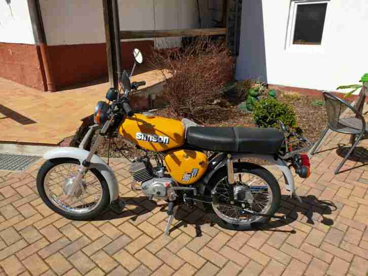 Simson S51B1-4 - 4 Gang - Moped/Mokick DDR - restauriert -