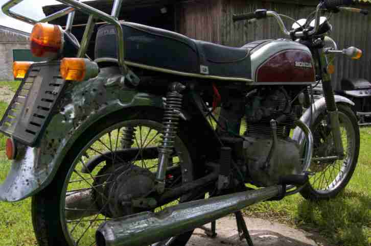 Honda CB 125 B6 Twin Scheunenfund 12840 KM gelaufen!