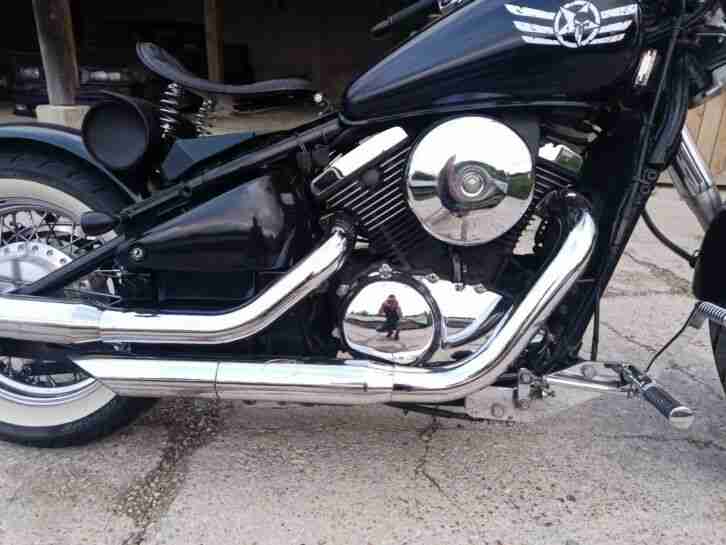 Kawasaki VN 800 Bobber Umbau alles eingetragen sehr schöner Zustand