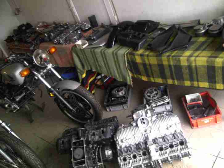 2x Honda CBX1000 in Teilen