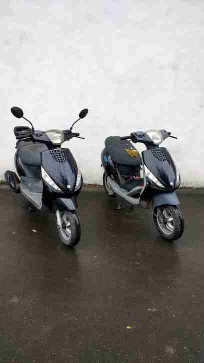 2x Piaggio ZIP an Bastler 1x 45 km/h und 1x 25 Km/h