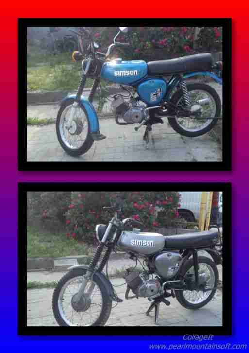 2x S51 , Kult Moped DDR