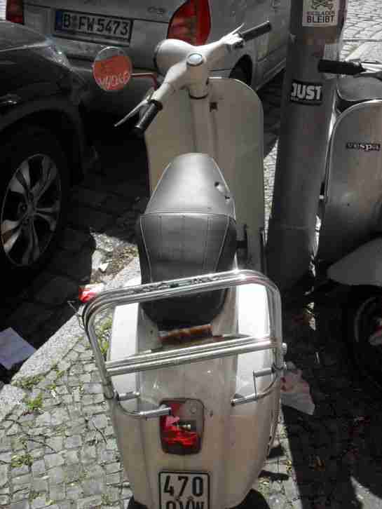 2x Vespa Piaggio 50N Silber und Weiß