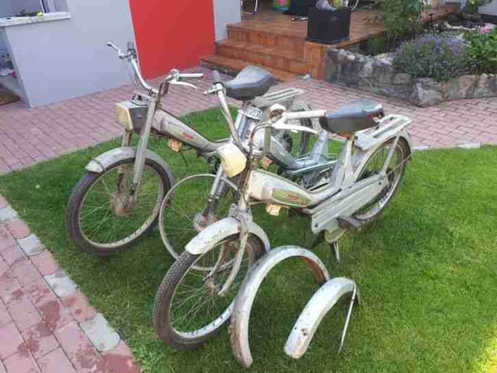 3 x Motobeance Mobylette Scheunenfund Frankreich
