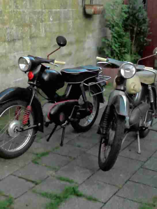 3 x Zündapp Eiertank, Bj. 64 und Bj. 66,