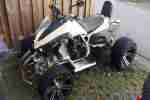 300 ccm Streetracer Quad weiß