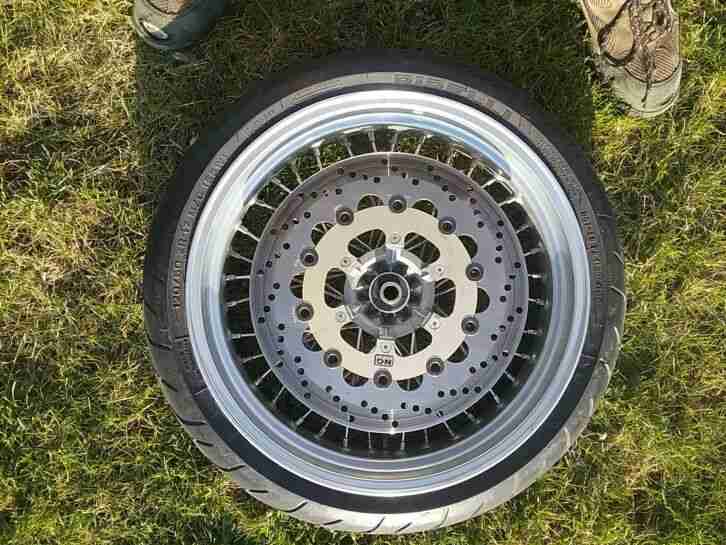 KTM Felgen auch für CCM / Radsatz incl Bremsscheibe 320 mm v. / 220 mm