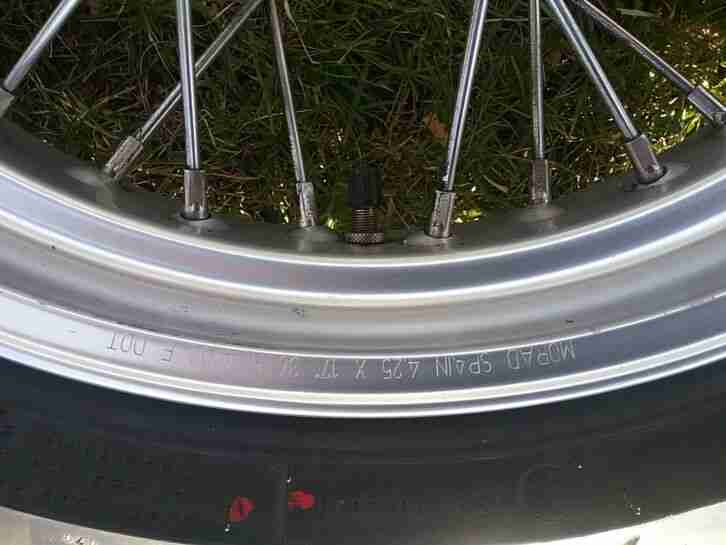 KTM Felgen auch für CCM / Radsatz incl Bremsscheibe 320 mm v. / 220 mm