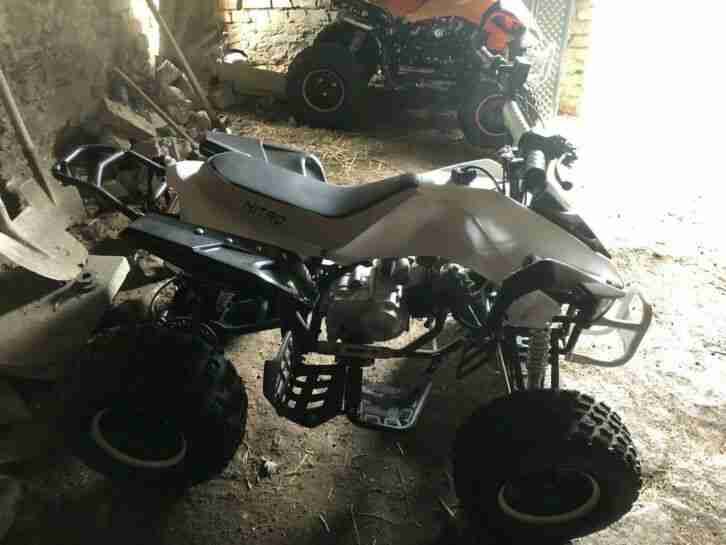 ZWEI Quads "NITRO" ATV Kinderquad Pocketquad Quad, 50ccm, 4-Gang, ZUM HERRICHTEN