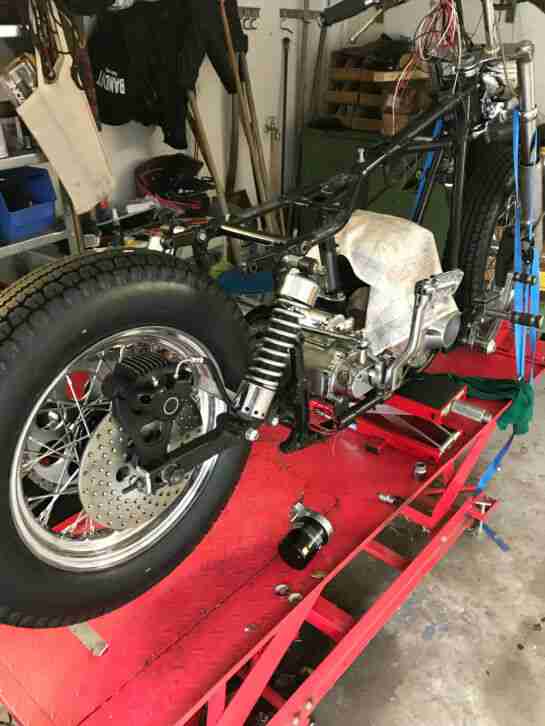 Harley Shovelhead Bj.68 Wiederaufbau!!
