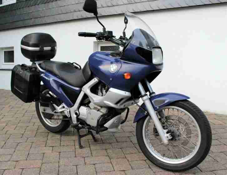 BMW F 650 ST blau A2