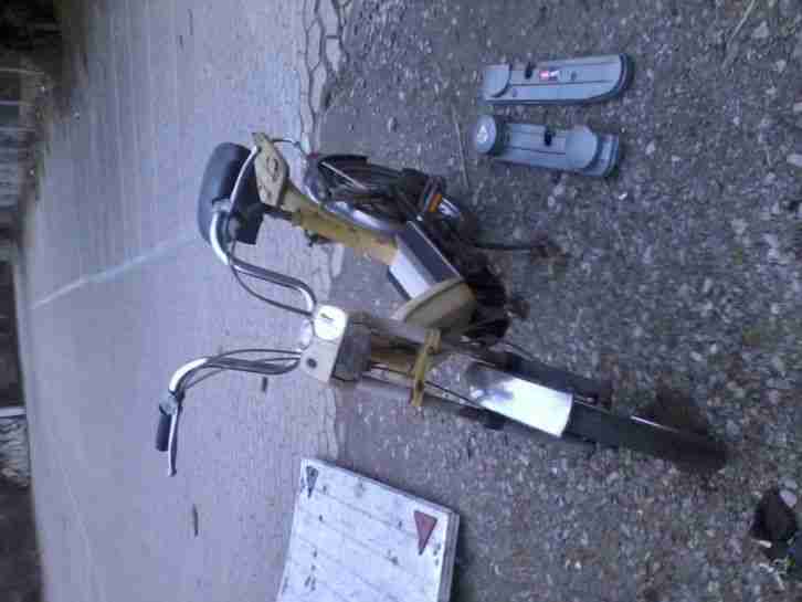 40 Jahre !!!! Vespa Piaggio Bravo Mofa, Bj.1975 ohne Papiere für Bastler