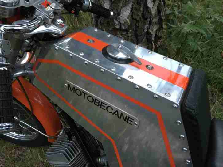45 Jahre alt: Skurrile Motobecane 125 TL 1971 2-Zweitaktrenner Eigenbau mit TÜV