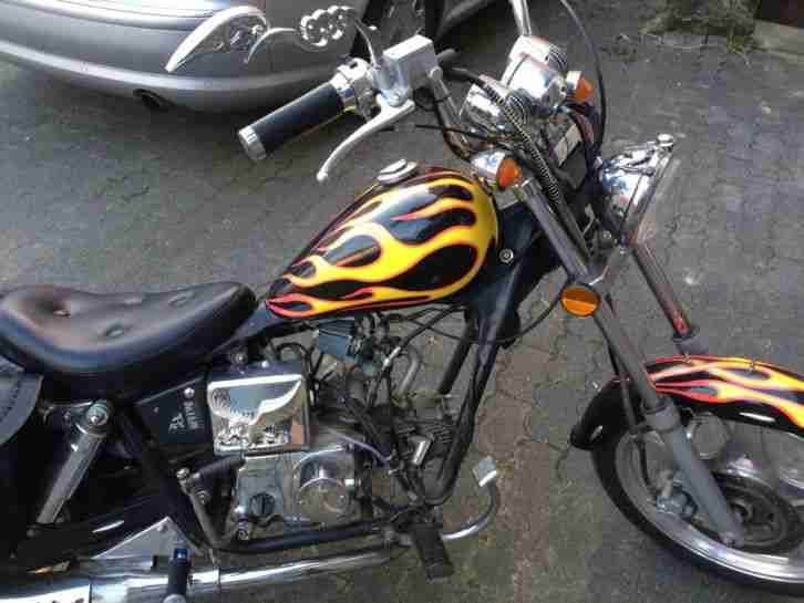 49 ccm Chopper (Motorrad Roller Mokick)