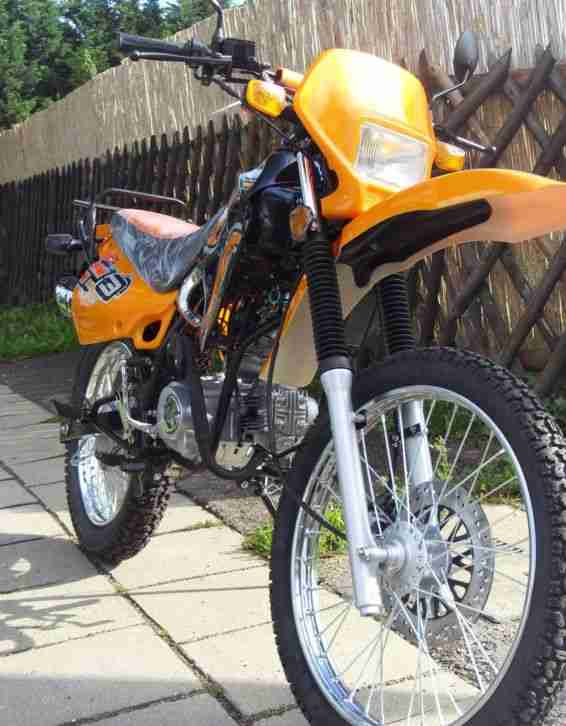 50ccm 4-Takt Enduro Motorrad Bike Yamasaki YM50-GYS 50 ccm Moped Roller neu ovp