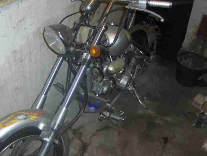 50ccm chopper (mofa,moped,pocketbike,)mit strassenzulassung TPGS303