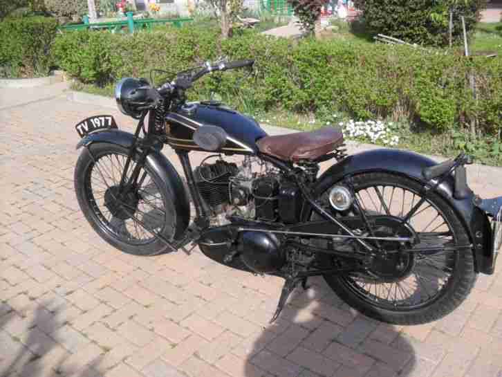 A.J.S. 350cc Baujahr 1930,Absolute Rarität,