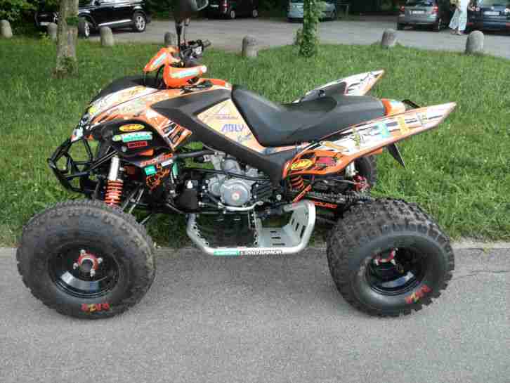 ADLY Quad Hurricane 500s VKP, 34kW (46PS) Custom, Maxxis RAZR