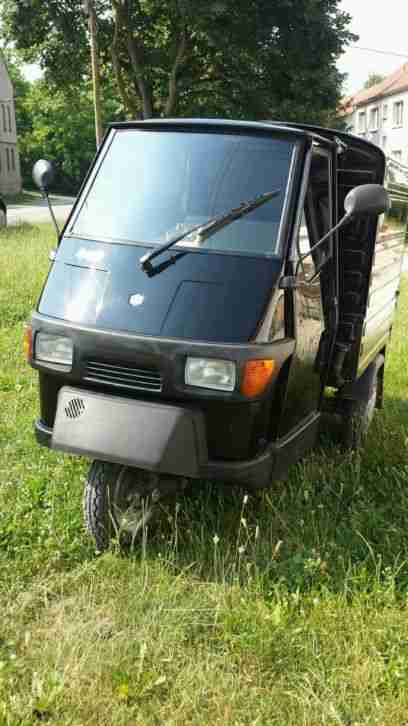 APE Piaggio Ape mit kastenaufbau abnehmbar zur Pritsche !!! 2450km