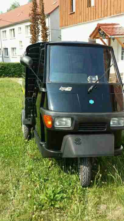 APE Piaggio Ape mit kastenaufbau abnehmbar zur Pritsche !!! 2450km