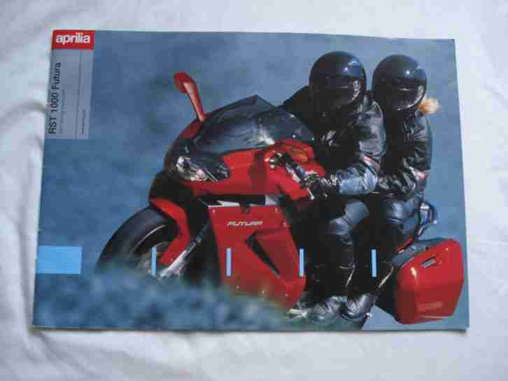 APRILIA Modelle Broschüre RST 1000 FUTURA 2001 20 Seiten