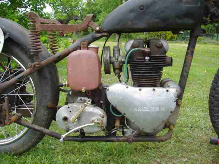 ARIEL KH 500 TWIN aus 1949 Jahr originaler Zustand ! unverbastelter Oldtimer