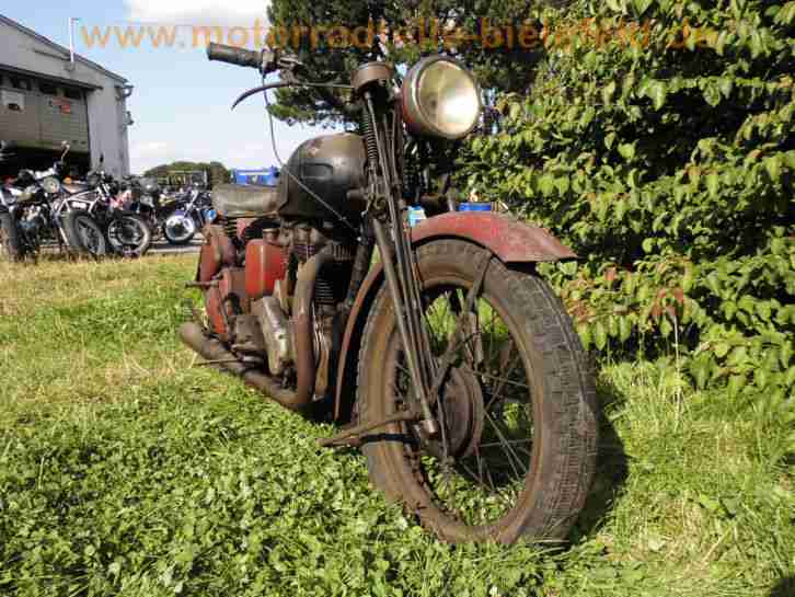 ARIEL- ggf Vorkriegs-Oldtimer-Motorrad WNG 350 Military VH500 NH350 Red Hunter ?