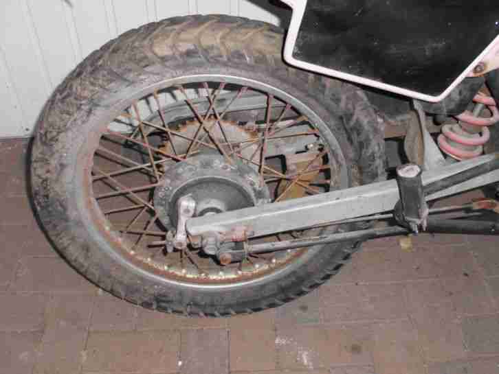 ASPES Unimoto TK 125 Enduro mit Brief Twinshock