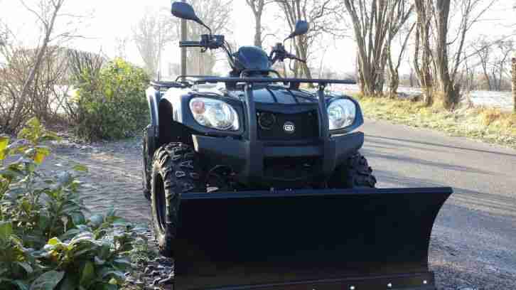 ATV Goes 520 4x4 inkl. Seilwinde, AHK, Schneeschild, Holzanhänger