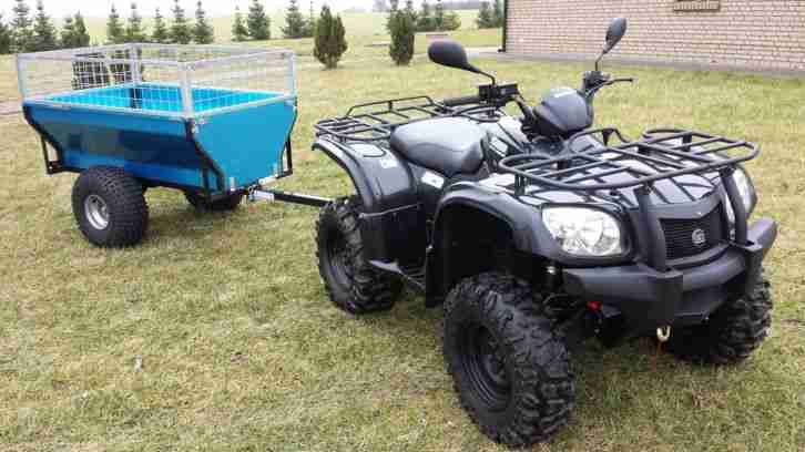 ATV Goes 520 4x4 inkl. Seilwinde, AHK, Schneeschild mit Halterungen