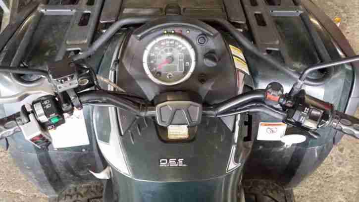 ATV Quad Can Am Outlander 650MAX Bombardier el.Schneeschild / AHK