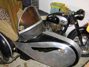 AWO 425 SPORT GESPANN STOYE 2 Bj.1959 Simson Suhl Awotowelo DDR