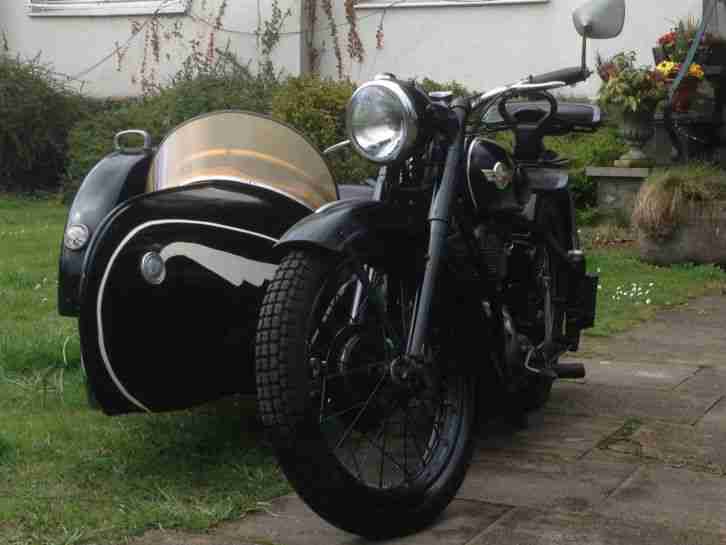 AWO T Gespann Simson Stoye