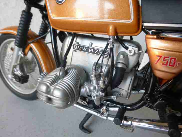 Achtung:Schuco Motorradmodel BMW R75/6 1:10 OVP
