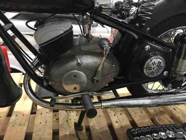 Adler M 200 Baujahr 1953 Oldtimer Motorrad