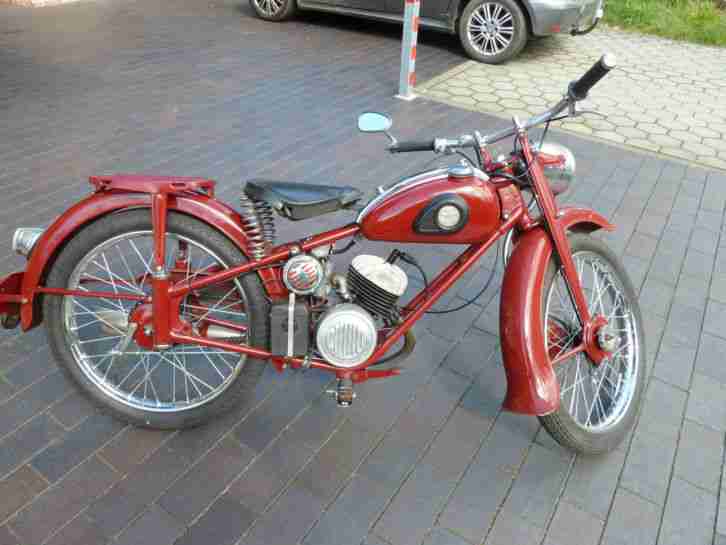 Adler M100, Oldtimer Motorrad, Kleinmotorrad