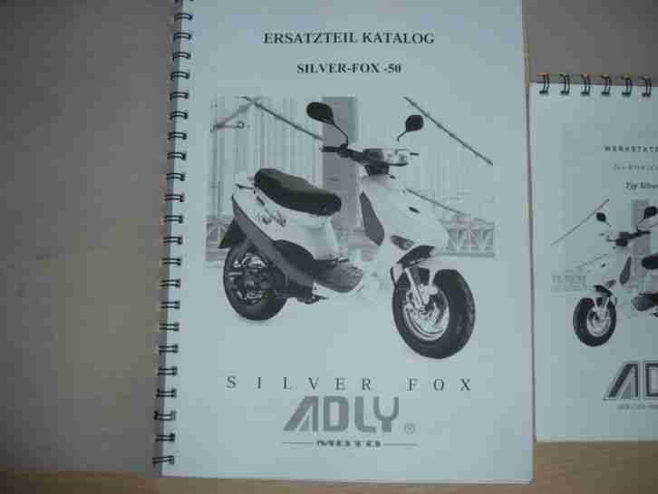 Adly Silver Fox 50 Werkstatthandbuch und