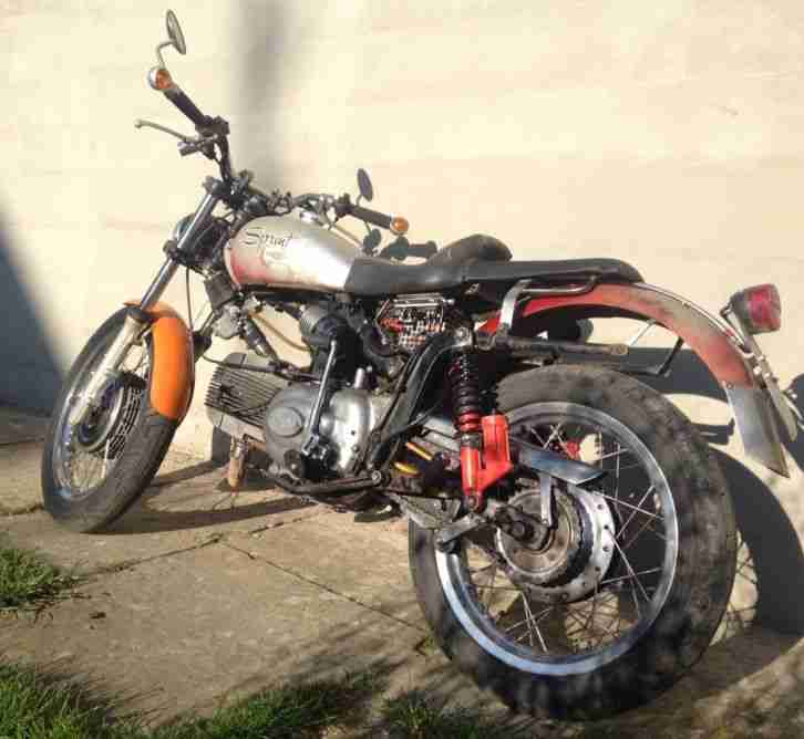 Aermacchi HD SX 350 Bj 1972, 2. Platz Berliner Motorradtage 1996, Oldtimer Umbau