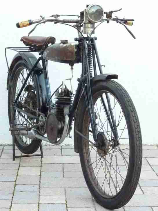 Alcyon Alcyonette Motorfahrrad - ca. 1929/30 in schöner Originalerhaltung