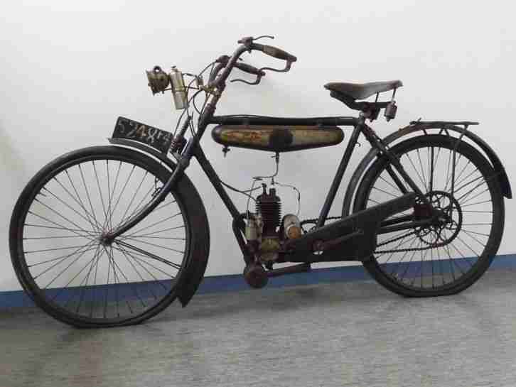 Alcyon Leichtmotorrad Baujahr 1921/22 in 100% komplettem, unberührten Zustand