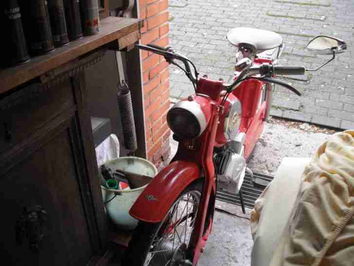 Alte Zündapp Bergsteiger Moped