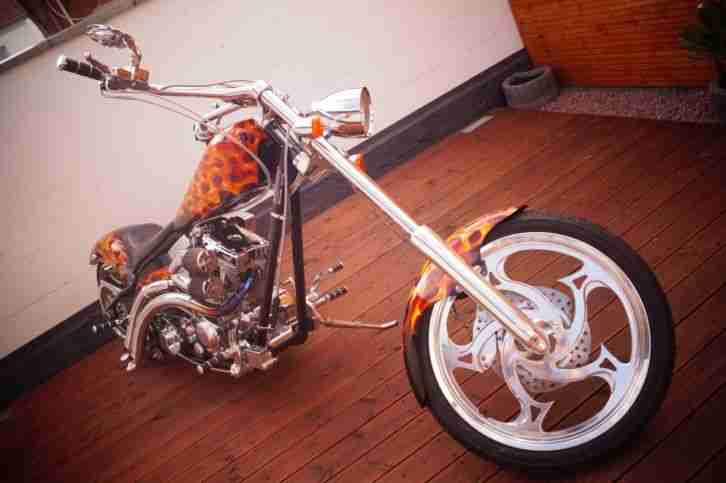 American Ironhorse Legend , S&S Motor, Harley Davidson Technik mit Dampf