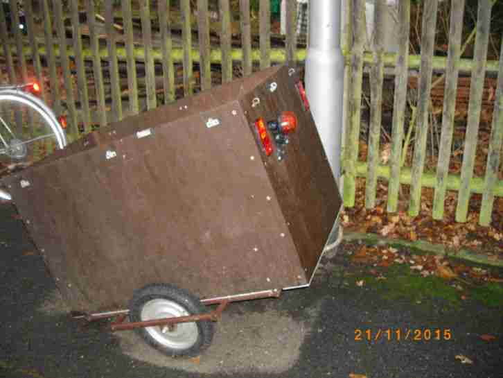 Anhänger für Motorroller oder Fahrrad