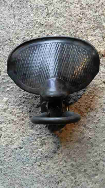Antiker Motorrad Sattel