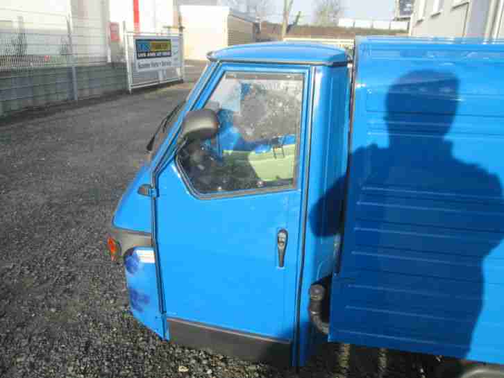 Ape 50 Blau Unfall
