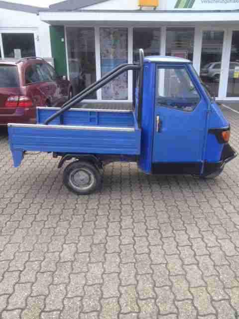 Ape 50 Cross, Lange Ladefläche, Motor Teilüberholt, Vergaser u. Batterie neu!!