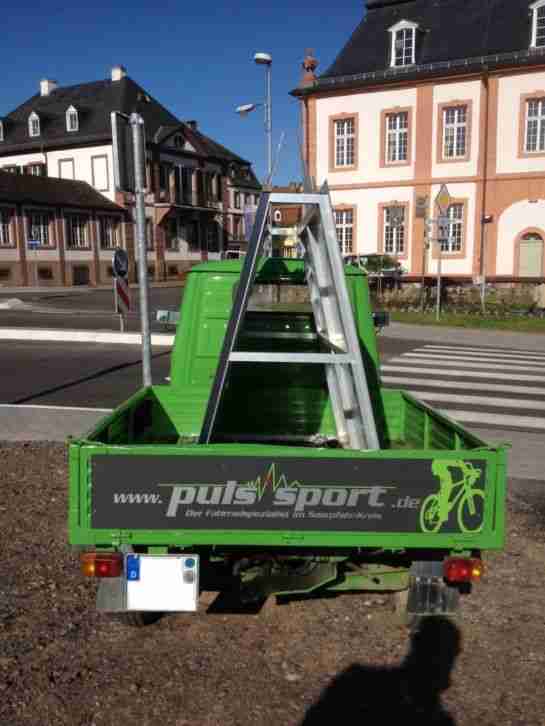 Ape Piaggio MP, Dreirad, 1974, Tüv Neu, Werbefahrzeug, Werbung