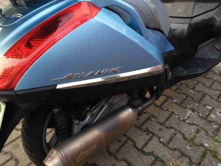 Aprilia Atlantic 500 - Sportauspuff - Blau Metallic