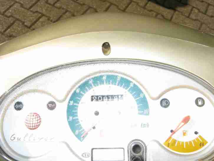 Aprilia Gulliver LH02 Schlüssel.NR4123 Kilomstd.20919